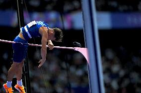 Paris 2024- Pole Vault French Team at Paris 2024 Olympic Games