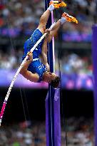 Paris 2024- Pole Vault French Team at Paris 2024 Olympic Games