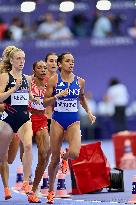 Paris 2024- Women 800m French Team at Paris 2024 Olympic Games