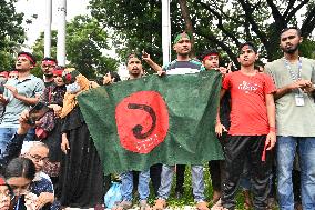 Thousands Of Students And Peoples Protest In Dhaka