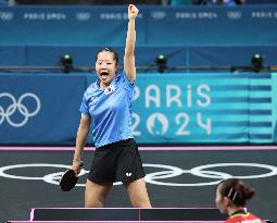 (PARIS2024) FRANCE-PARIS-OLY-TABLE TENNIS