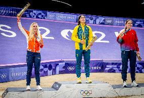 Paris 2024 - BMX - Saya Sakakibara Wins Gold