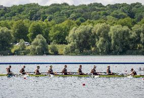 (PARIS2024) FRANCE-VAIRES-SUR-MARNE-OLY-ROWING