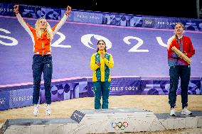 Paris 2024 - BMX - Saya Sakakibara Wins Gold