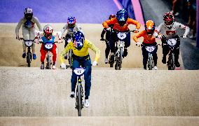 Paris 2024 - BMX - Saya Sakakibara Wins Gold