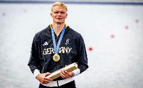 Paris 2024 - Rowing - Oliver Zeidler Wins Gold