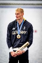 Paris 2024 - Rowing - Oliver Zeidler Wins Gold