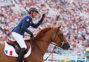 Paris 2024 - Equestrian - Team France Wins Bronze