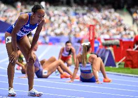 Paris 2024 - 800m - Anais Bourgoin Competing