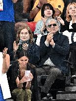 Paris 2024 - Gymnastic - Isabelle Huppert In The Stands