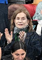 Paris 2024 - Gymnastic - Isabelle Huppert In The Stands