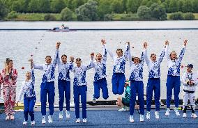 (PARIS2024) FRANCE-VAIRES-SUR-MARNE-OLY-ROWING