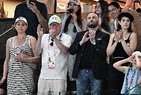 Paris 2024 - Gymnastic - John Travolta In The Stands