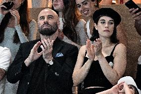 Paris 2024 - Gymnastic - John Travolta In The Stands