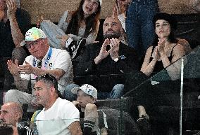 Paris 2024 - Gymnastic - John Travolta In The Stands