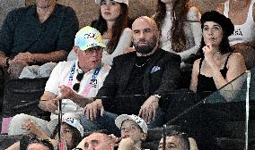 Paris 2024 - Gymnastic - John Travolta In The Stands