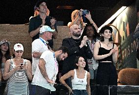 Paris 2024 - Gymnastic - John Travolta In The Stands