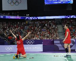 (PARIS2024) FRANCE-PARIS-OLY-BADMINTON