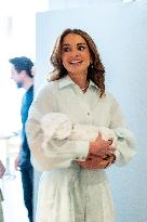 Newborn Princess Iman, First Grand Child to Jordans King and Queen - Amman