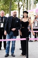 Paris 2024 - John Travolta And Daughter Arrive At Gymnastics