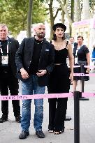 Paris 2024 - John Travolta And Daughter Arrive At Gymnastics