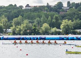 (PARIS2024) FRANCE-VAIRES-SUR-MARNE-OLY-ROWING