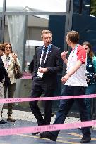 Paris 2024 - Prince Guillaume of Luxembourg At Gymnastics