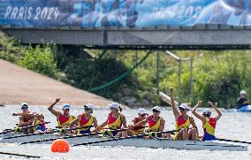 (PARIS2024) FRANCE-VAIRES-SUR-MARNE-OLY-ROWING