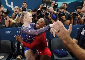 (PARIS2024)FRANCE-PARIS-OLY-ARTISTIC GYMNASTICS