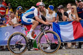 Paris 2024 - Road Race - Julian Alaphilippe Competing