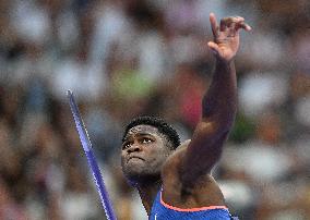 (PARIS2024) FRANCE-PARIS-OLY-ATHLETICS-DECATHLON-MEN