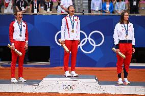 Paris 2024 - Tennis - Qinwen Zheng Wins Gold