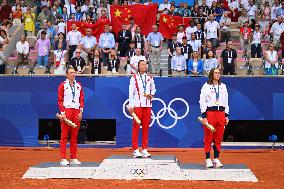 Paris 2024 - Tennis - Qinwen Zheng Wins Gold