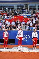 Paris 2024 - Tennis - Qinwen Zheng Wins Gold