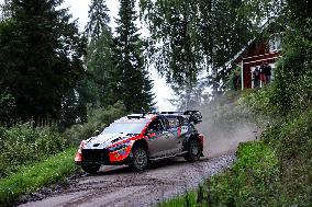 Rally race - Fia World Rally Championship  Wrc Secto Rally Finland  2024