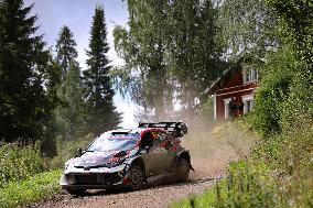 Rally race - Fia World Rally Championship  Wrc Secto Rally Finland  2024