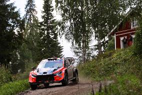 Rally race - Fia World Rally Championship  Wrc Secto Rally Finland  2024