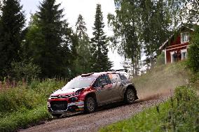 Rally race - Fia World Rally Championship  Wrc Secto Rally Finland  2024