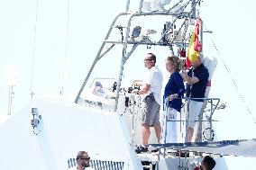 Queen Sofia At Copa del Rey Regatta - Mallorca