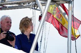 Queen Sofia At Copa del Rey Regatta - Mallorca