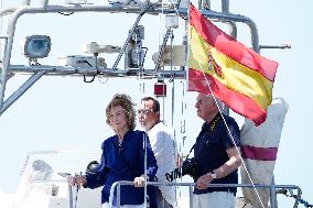 Queen Sofia At Copa del Rey Regatta - Mallorca