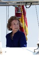 Queen Sofia At Copa del Rey Regatta - Mallorca