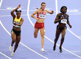 (PARIS2024) FRANCE-PARIS-OLY-ATHLETICS-100M-WOMEN