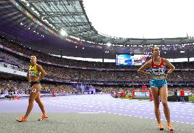 (PARIS2024) FRANCE-PARIS-OLY-ATHLETICS-100M-WOMEN