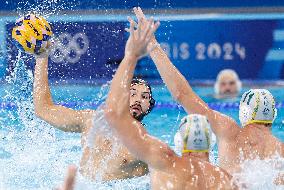 (PARIS2024) FRANCE-SAINT-DENIS-OLY-WATER POLO