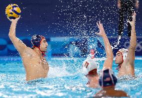 (PARIS2024) FRANCE-SAINT-DENIS-OLY-WATER POLO