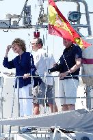 Queen Sofia At Copa del Rey Regatta - Mallorca