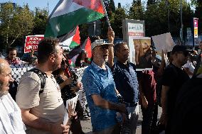 Pro-Palestine Protest Against Israel In Istanbul