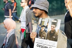 Pro-Palestine Protest Against Israel In Istanbul