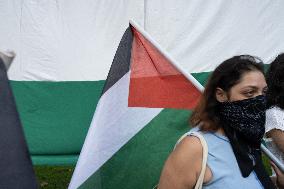 Pro-Palestine Protest Against Israel In Istanbul